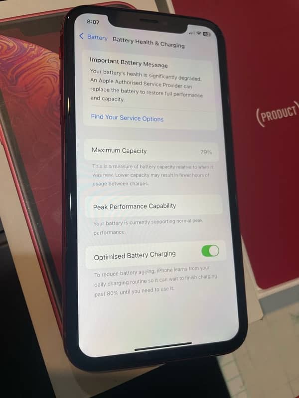 iPhone XR Pta approved dual with box 3