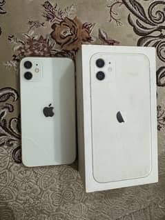 Iphone 11 non pta factory unlock/ sim working with box 0