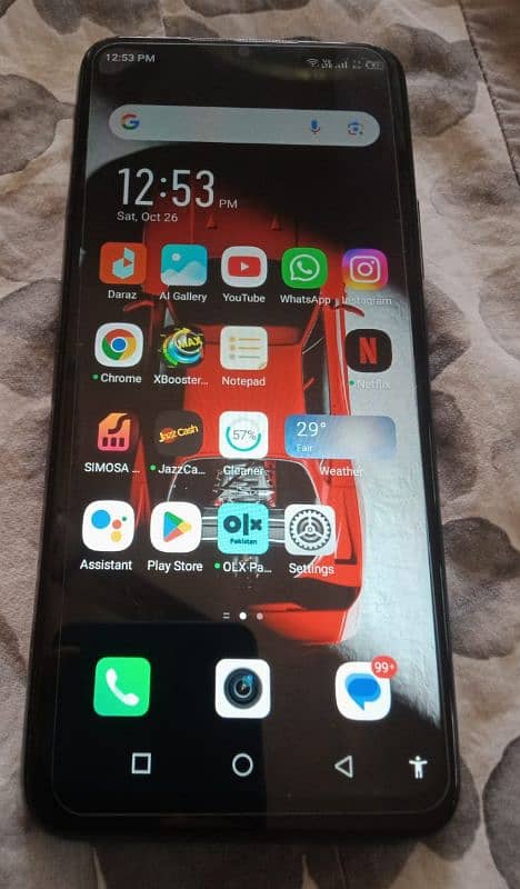 infinix mobile in new condition with box in just 20000 you should buy 1