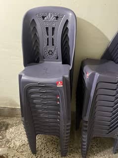 indus company plastic chairs 24 Qty 0