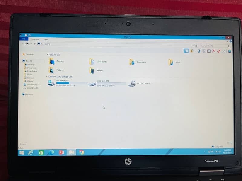 HP ProBook 6475b – 14″ – Windows 8– 4 GB RAM – 500 GB HDD 2