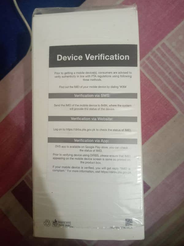 Samsung A 03 with box  4 gb 64 gb pta approved 10