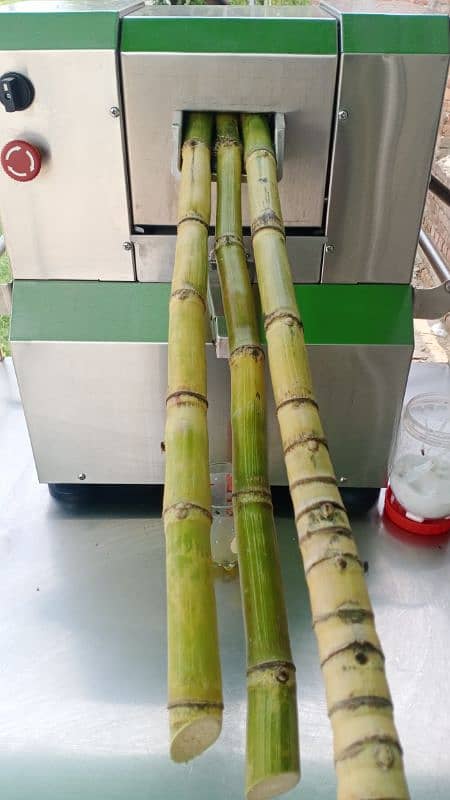 Sugarcane juice machine 8