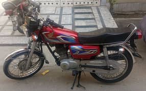 Honda cg 125 up for sale excellent condition