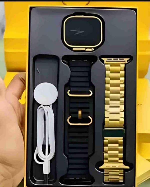 hk9 golden smart watch 1