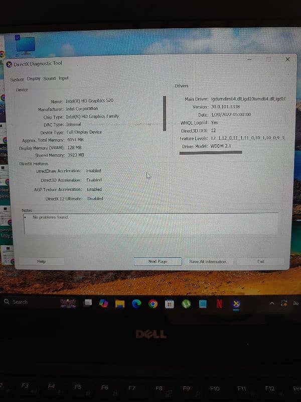 Dell laptop LtE5470 with touch screen. 4