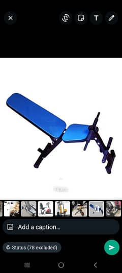 Gym Exercise Multi Bench/multi function Gym exercise bench 03074776470