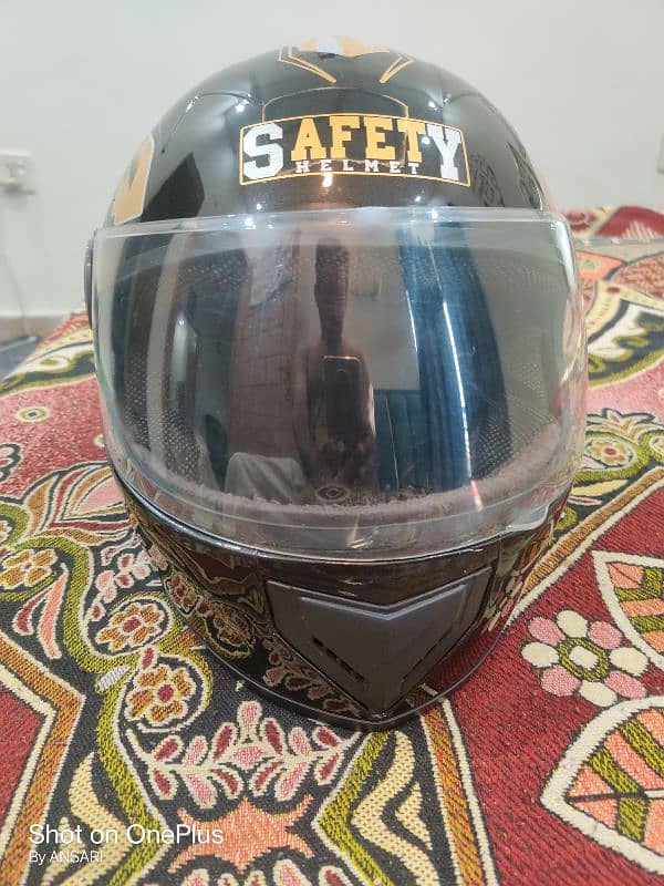 BLACK NEW HELMET FOR MOTORBIKE 2