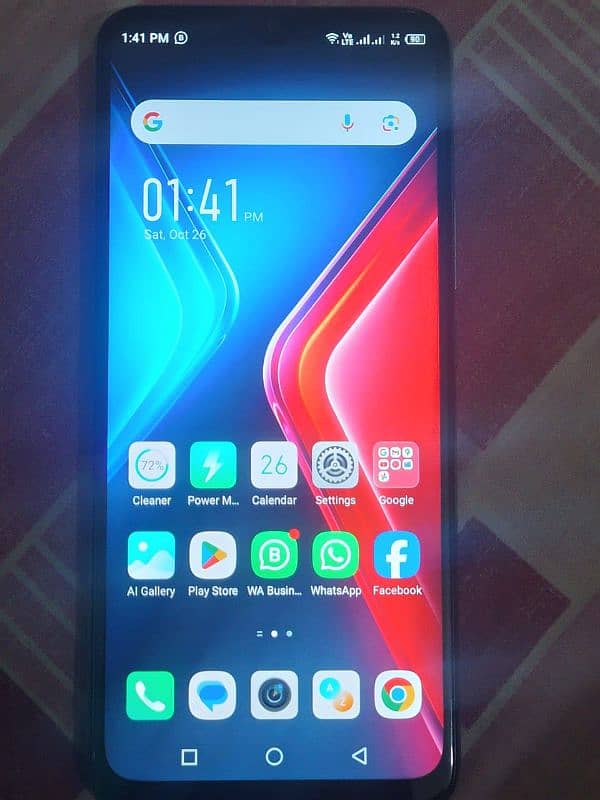 Infinix hot 11 play with box 4 gb 64 gb pta approved 1