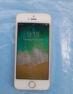 iphone 5s 10/9.8 non pta 16 gb good fone