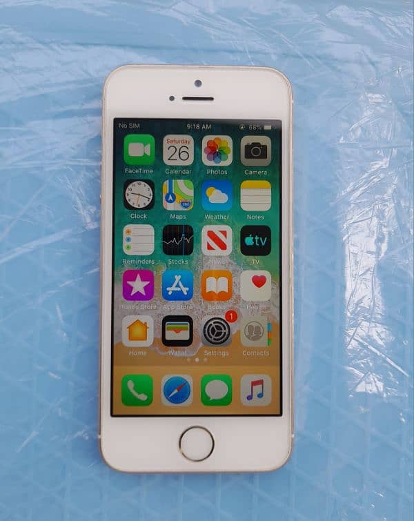 iphone 5s 10/9.8 non pta 16 gb good fone 1