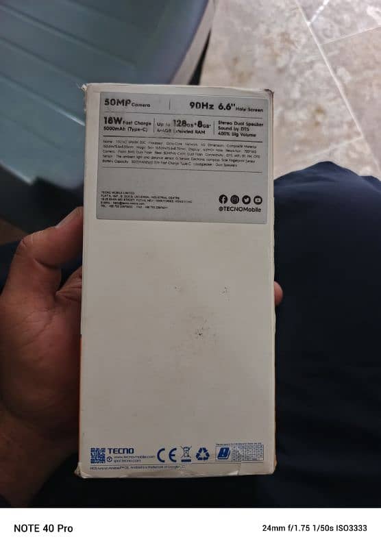 tecno 20C 8/128 ok mobile 1