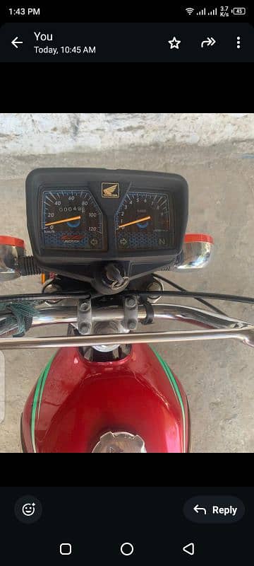 Honda CG 125 6