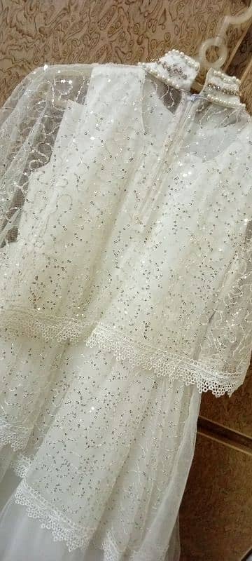 beautiful new style net frock 3