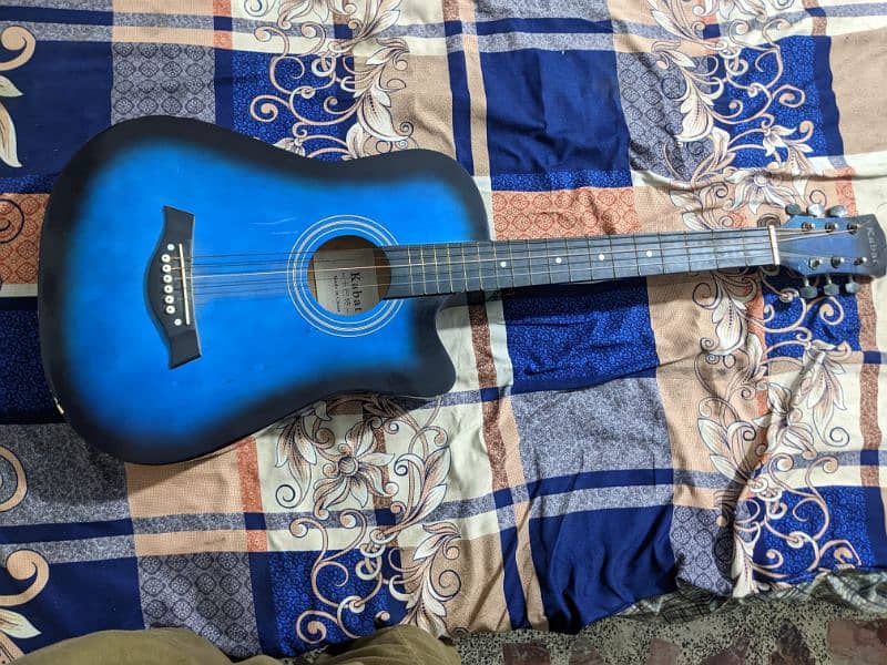 kabat guitar sky blue colour premium condition 0