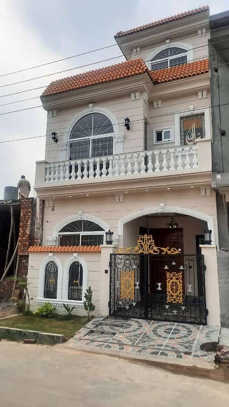 3 Marla Spanish Style House For Sale, AL Hafeez Garden Phase 5 Main Canal Road Lahore 0