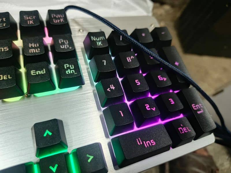 RGB Gaming Professional Keyboard Brand New Metal Body 4