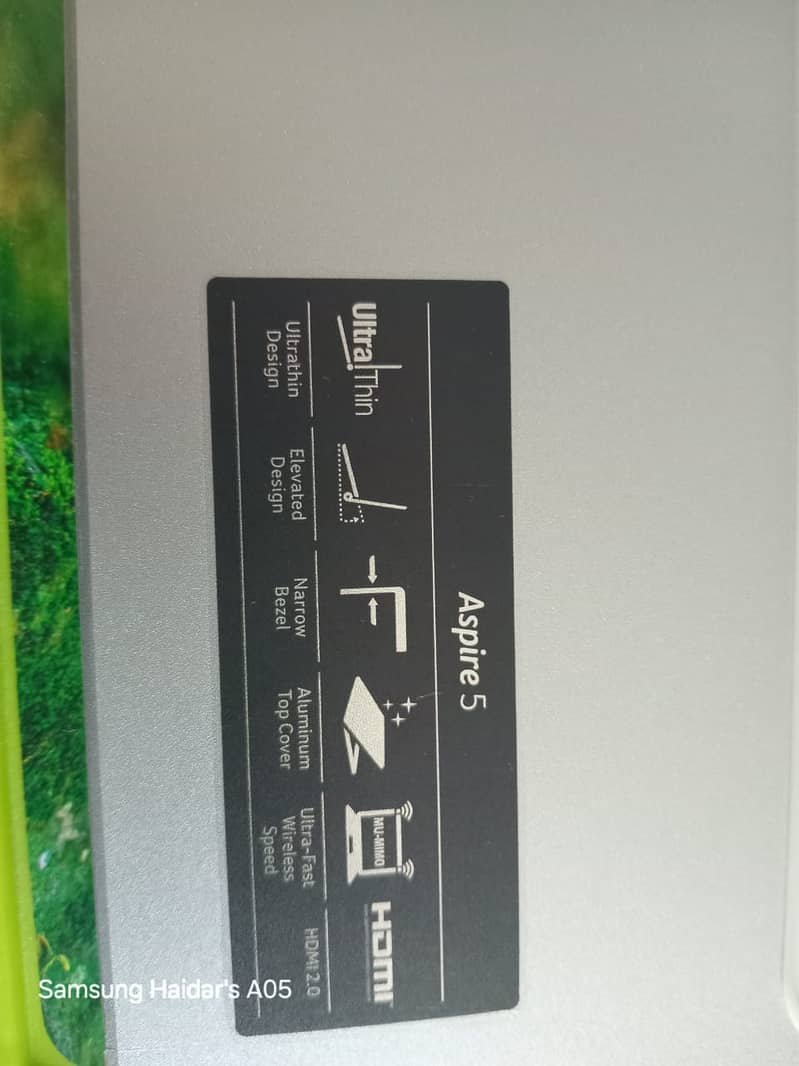 acer aspire 5 corei7 1165G7 nvidia mx450 0