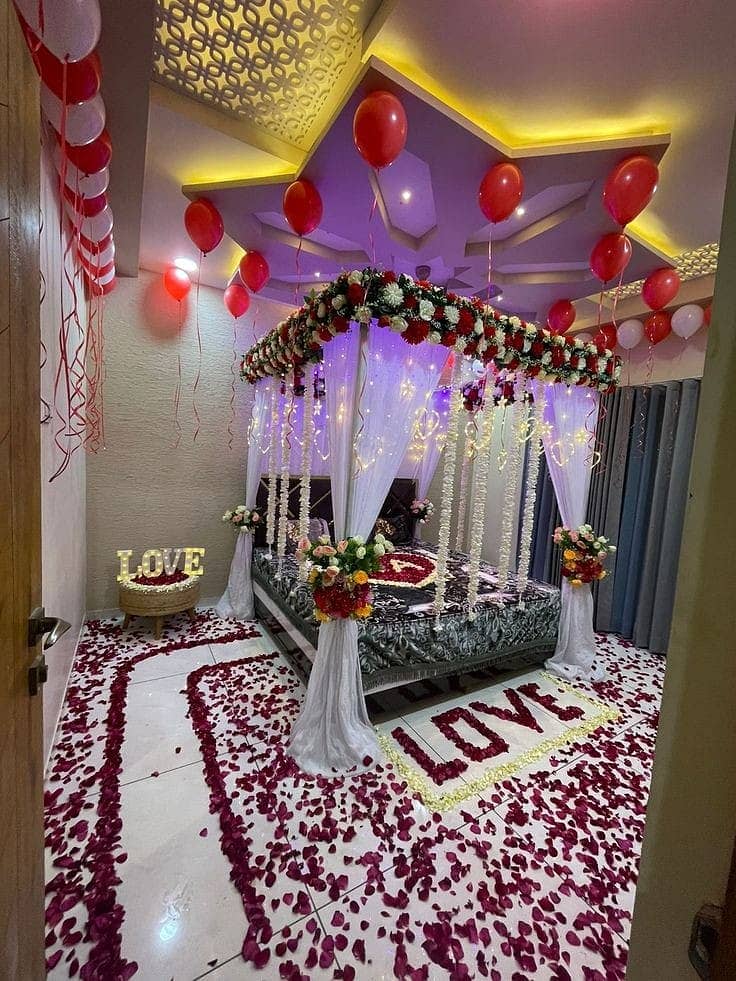 Flower Decoration/Wedding Events Decor/Car decor/Nikkah decor 9