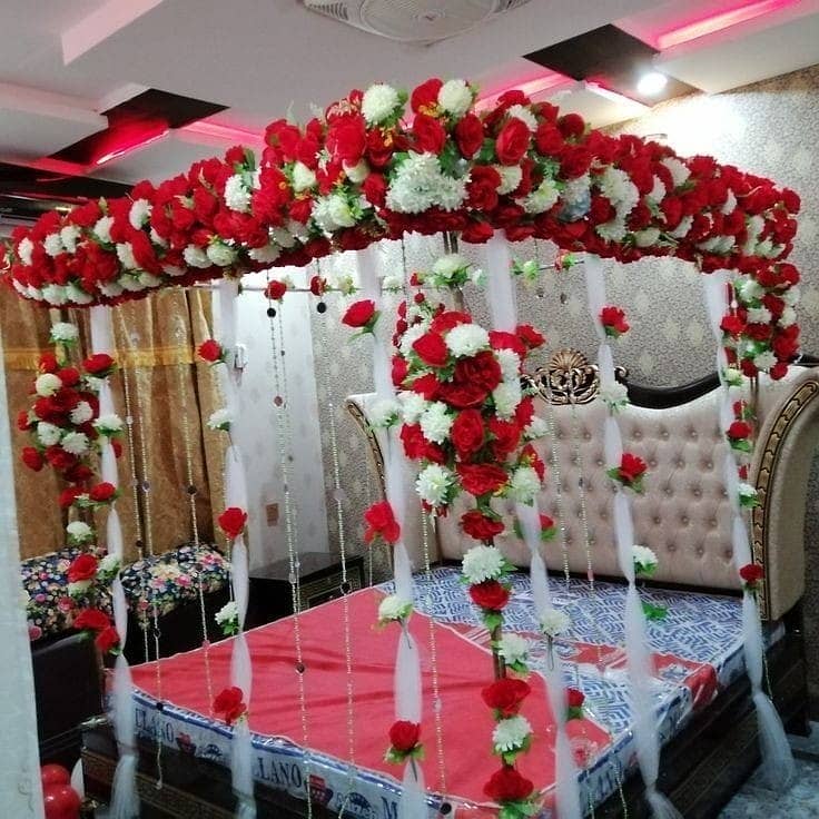 Flower Decoration/Wedding Events Decor/Car decor/Nikkah decor 16