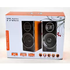 High Quality FT-2031 USB Multimedia Woofer Speaker For Computer