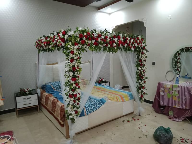 Flower Decoration/Wedding Events Decor/Car decor/Nikkah decor 11