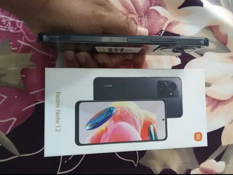 Xiaomi note 12 campalet box 8/128 only 2 month used 3