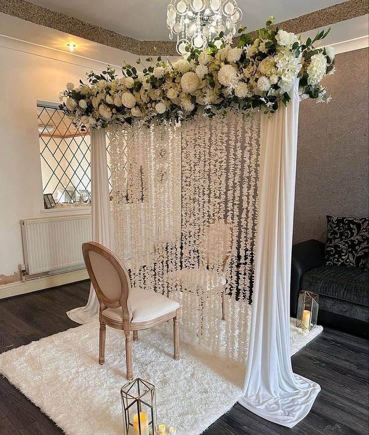 Flower Decoration/Wedding Events Decor/Car decor/Nikkah decor 11