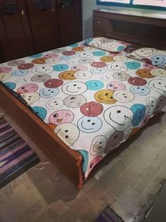 King Size Double Bed For Kids Without Mattress.