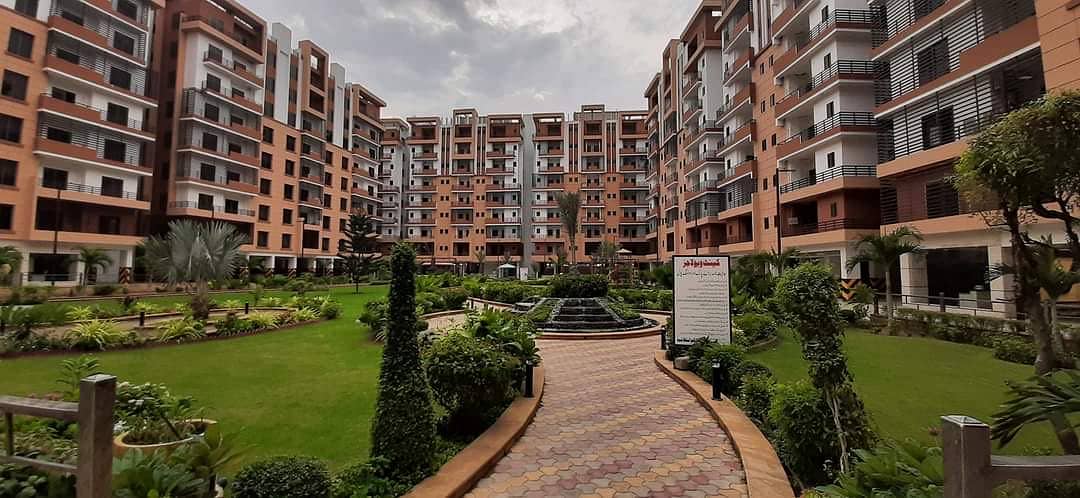 Urgent Sale 2 Bed Dd Apartment In Cantt View Lodges Malir Cantt Karachi 2