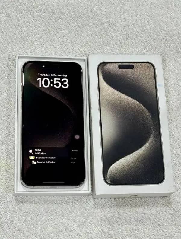 iphone 15 promax PTA APPROVED 0