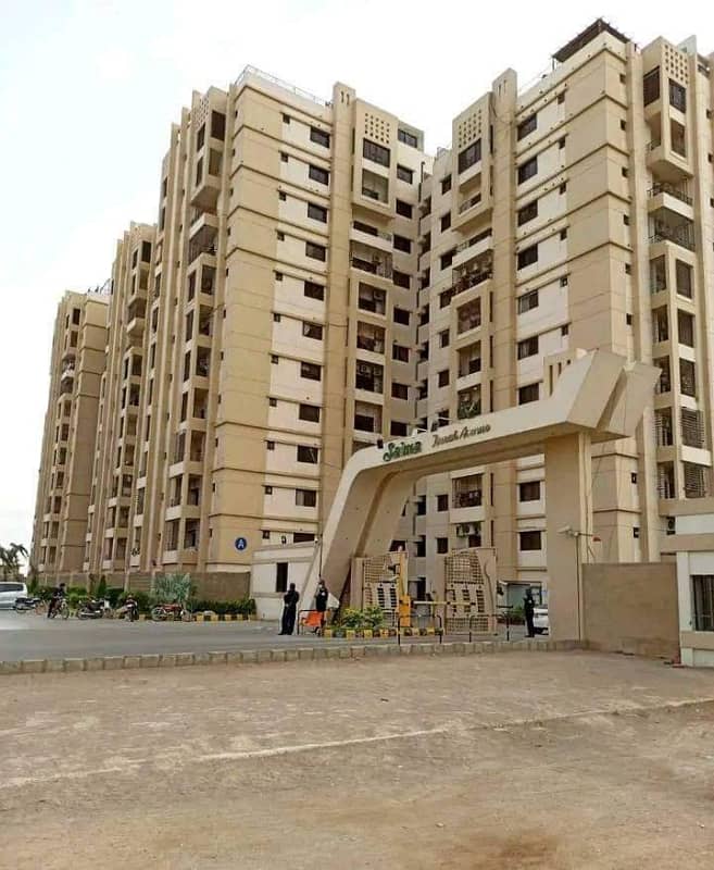 3 Bed dd Flat For Rent in SAIMA JiNNAH AVENUE Malir Cantonment Karachi 0