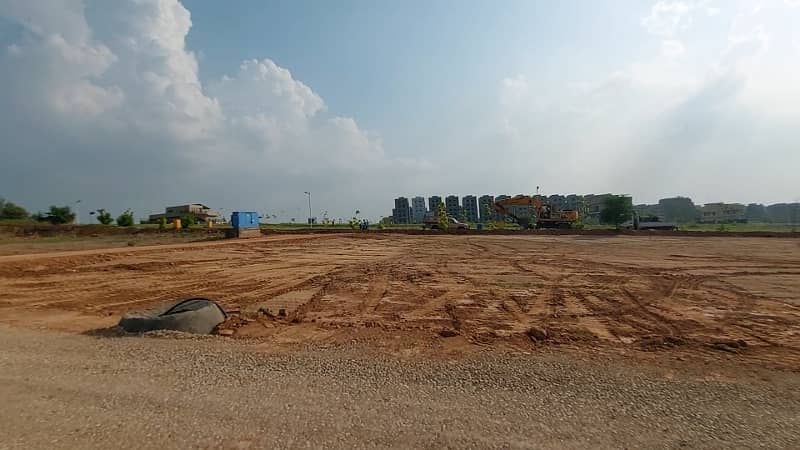 Prime 8.2 Marla Corner Plot with Dual 50 Ft Wide Roads in Bahria Town Phase 8!", top heighted view 7