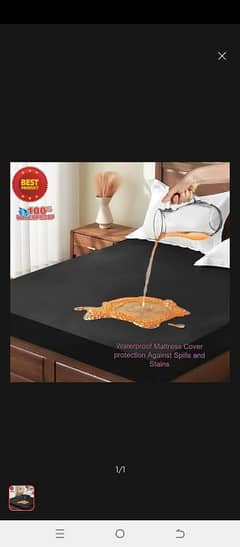 waterproof mattress cover king size 0