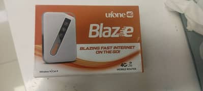 ufone blaze 4g new edition. .