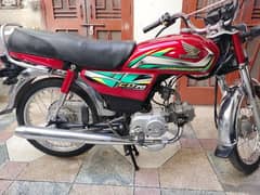 Honda CD 70 with brand new original rankings tappy