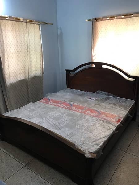 Double Bed with New Matress Excellent Condition - 8/10 0