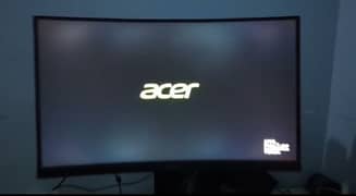 Acer curved monitor