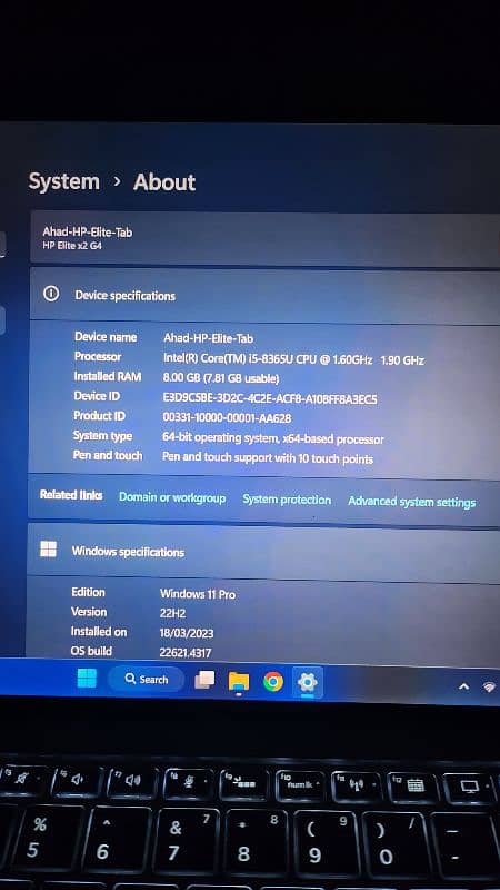 HP Elite X2 G4 Detachable 6