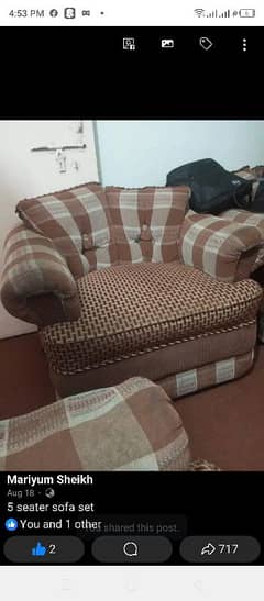 5 seater sofa set