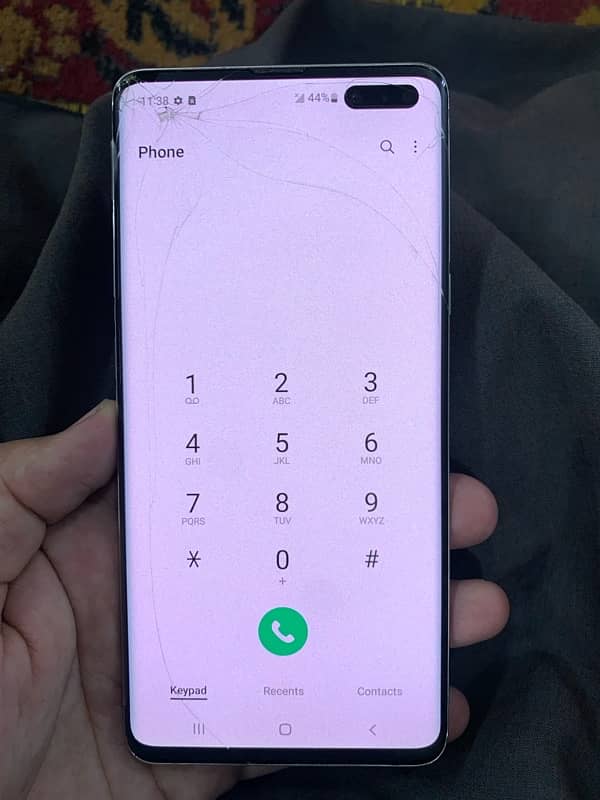 S10 5g  rem 8 gb 256 non pta non dot screen crack 3