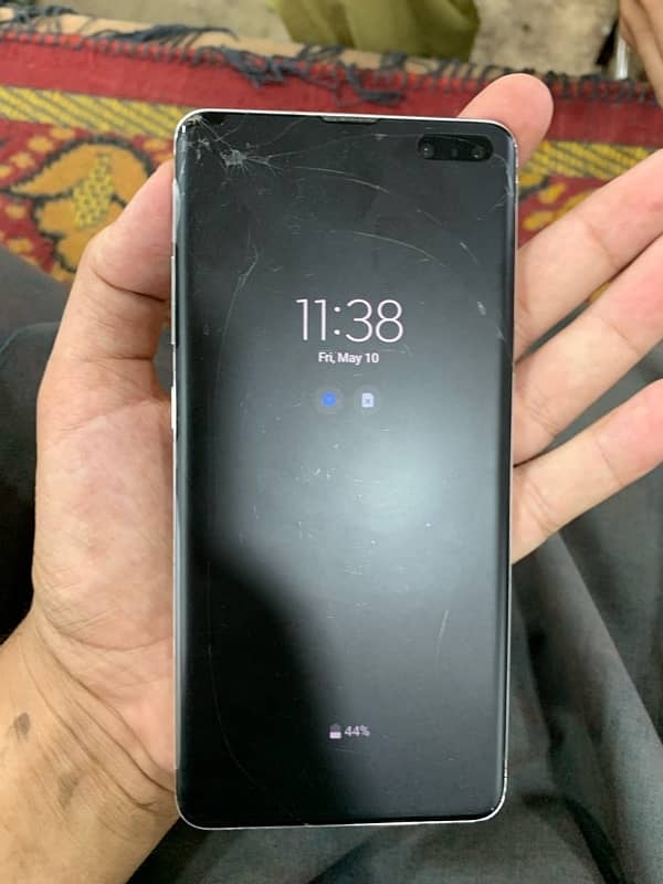 S10 5g  rem 8 gb 256 non pta non dot screen crack 6