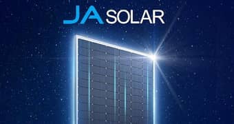 JA 585 watts solar panel  bifacial with warranty