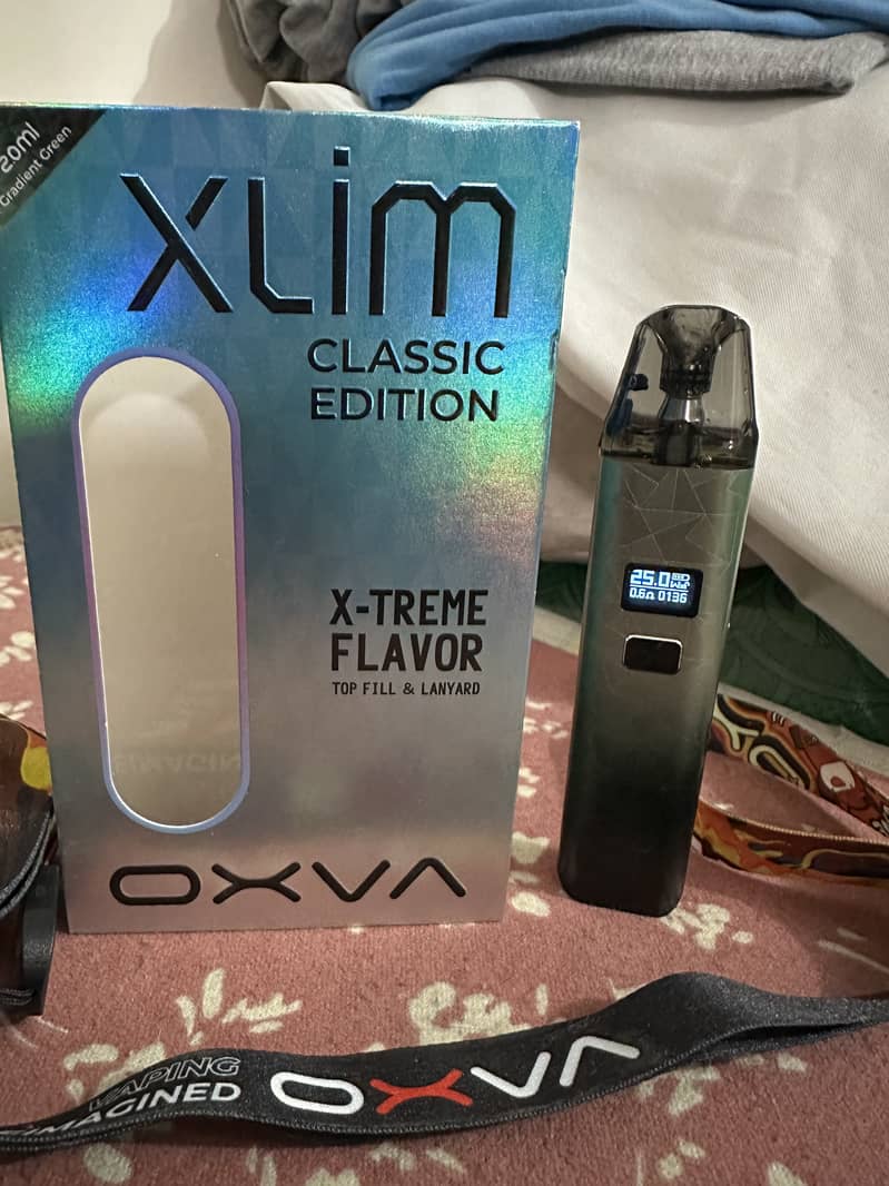 oxva xlim classic 30 Watt edition x-tream flavor VAPE POD 4