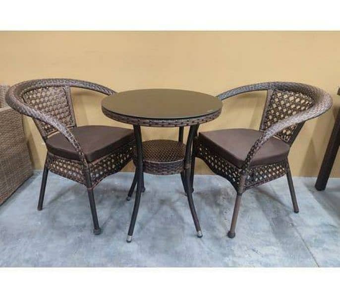 Garden chairs/rattan sofa sets/dining tables/UPVC outdoor furniture 7