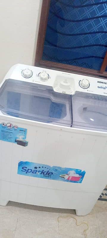 Homage semi automatic washing machine twin tub 6