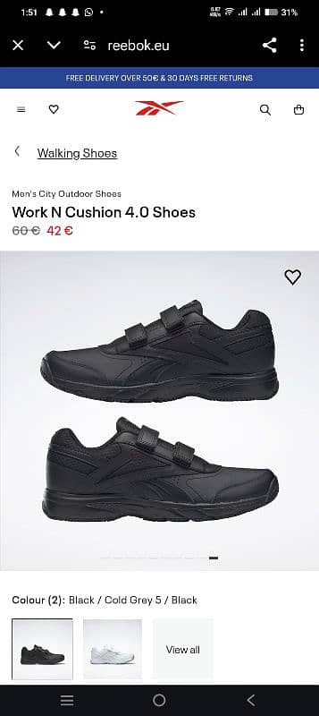 Reebok Walking shoes 0