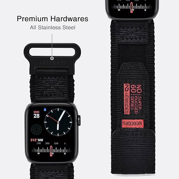 Nereides Compatible with Apple Watch Band Series 8/7/6/5/4/3/2/1/SE/Ul 2