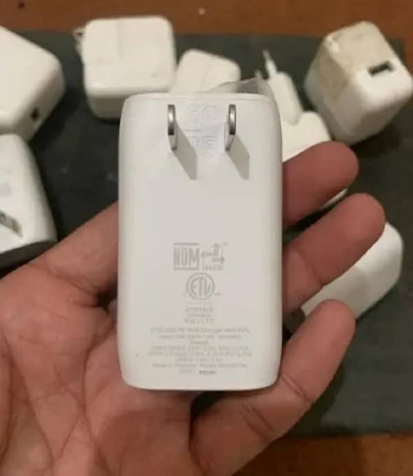 Apple iPhone 10watt Belkin 20 watt Anker 30Watt adapter c to c cable 19