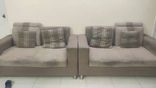 2+2 sofa, Jute Fabric